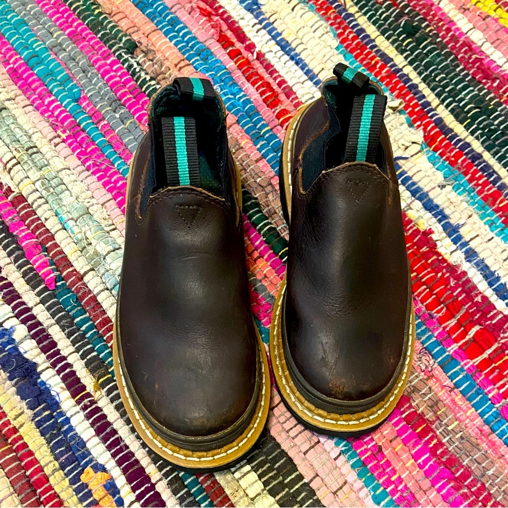 Georgia Giant Leather Shoes - Brown - Size 2.5